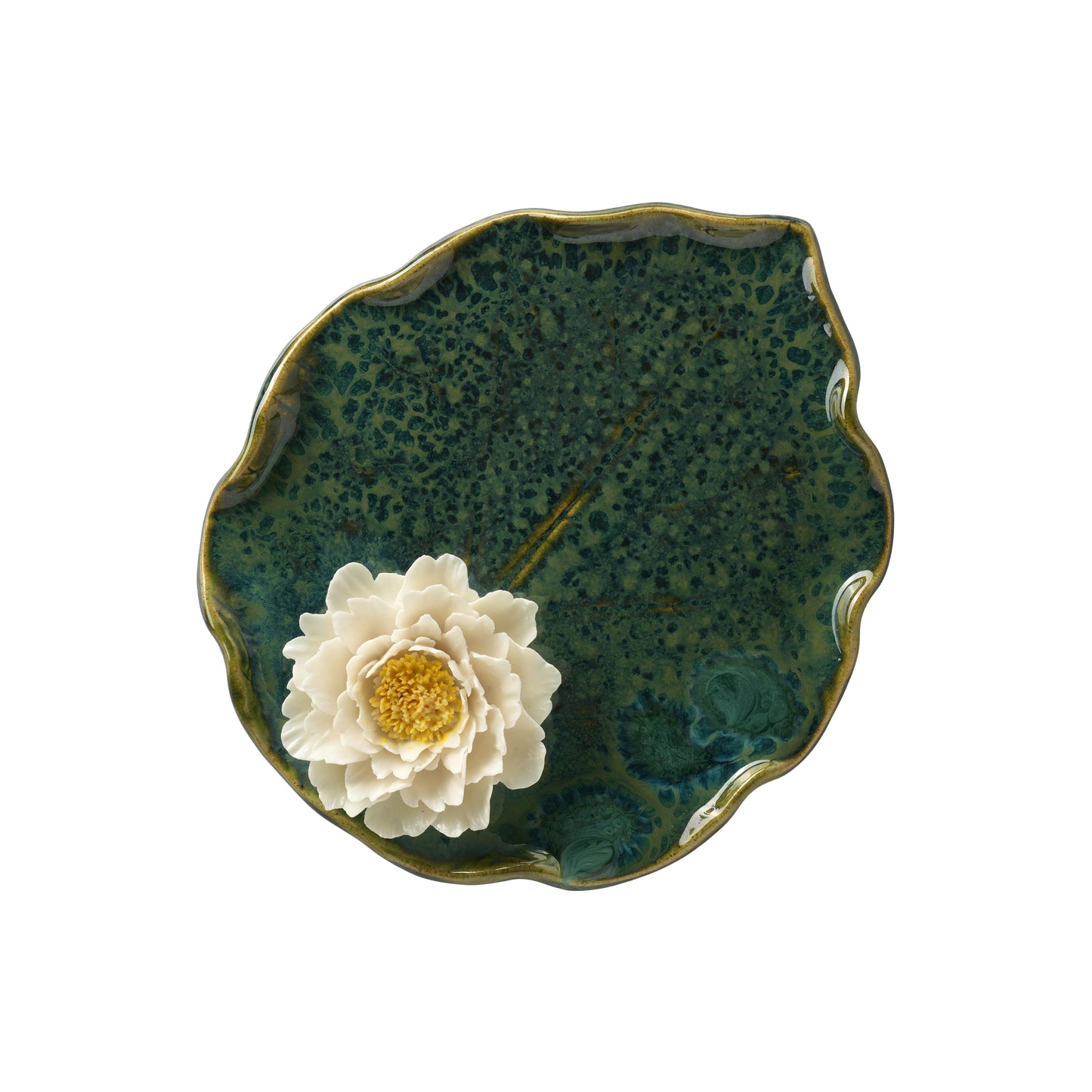 Peony Leaf Plate