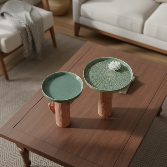 Plate Table Pedestal