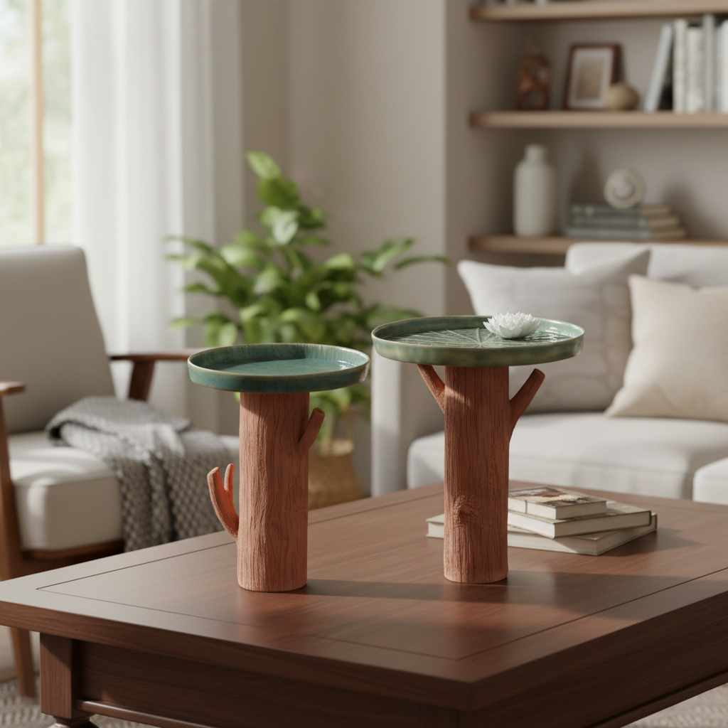 Plate Table Pedestal