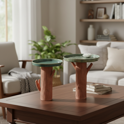 Plate Table Pedestal
