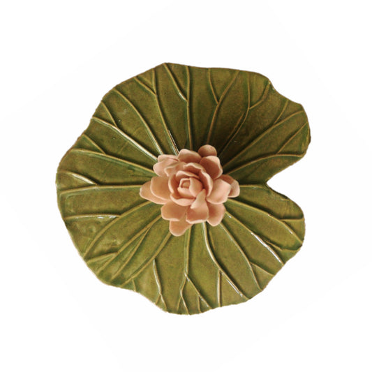 Coral Charm Wall Flower Plate