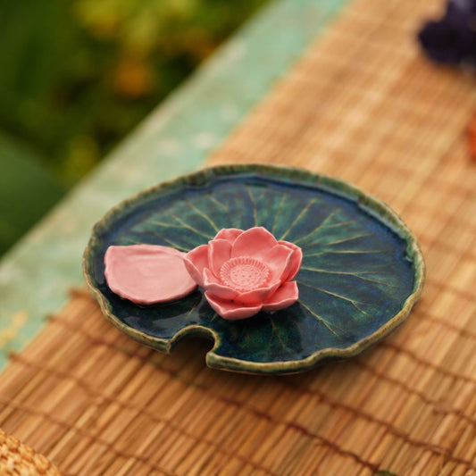 Lotus Leaf Plate