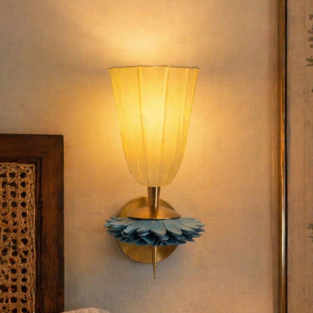 Pleated Wall Light