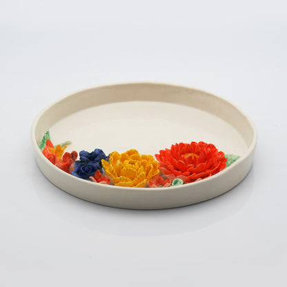 Mix Flower Pooja Thali
