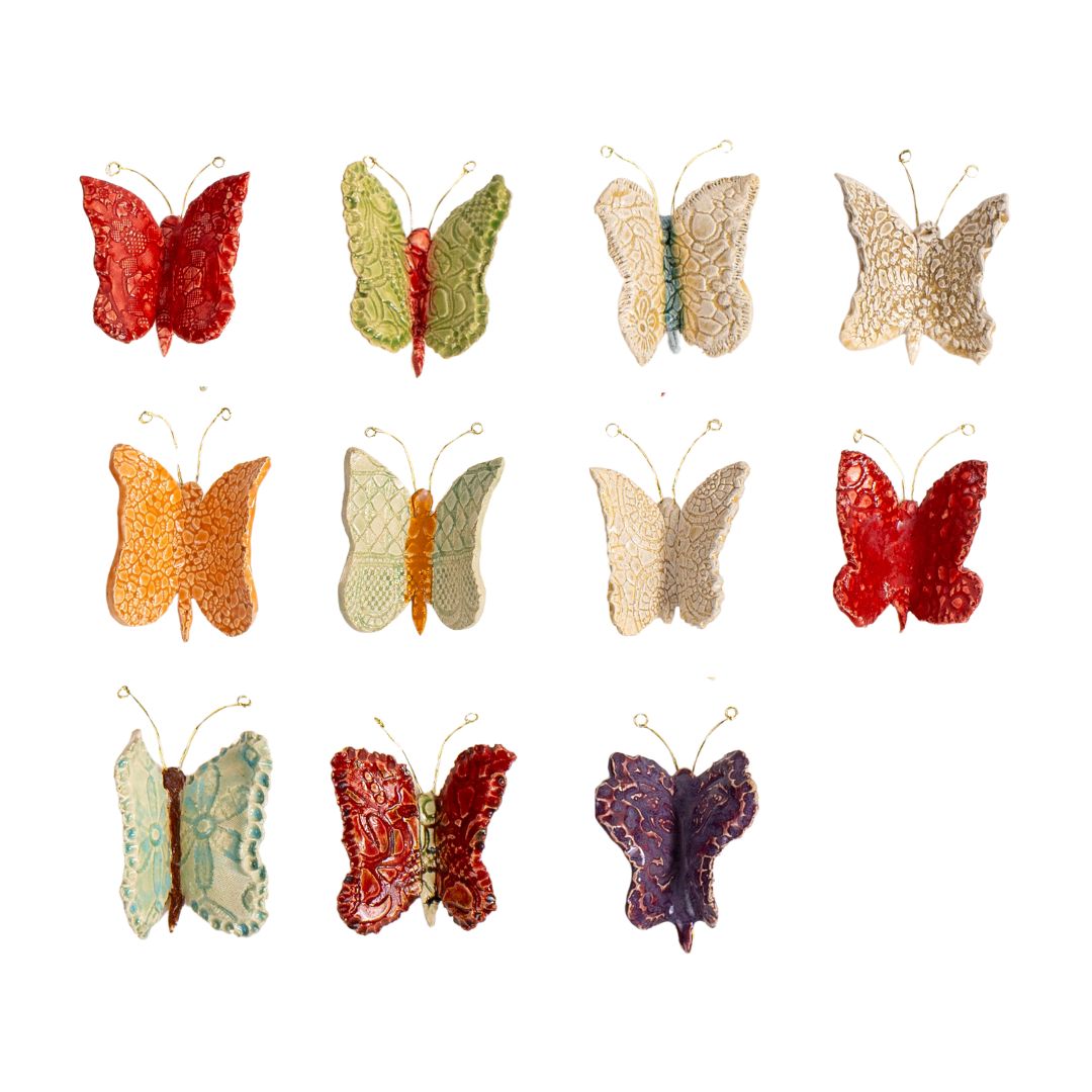 Ornate Butterfly Wall Art (Single Piece)