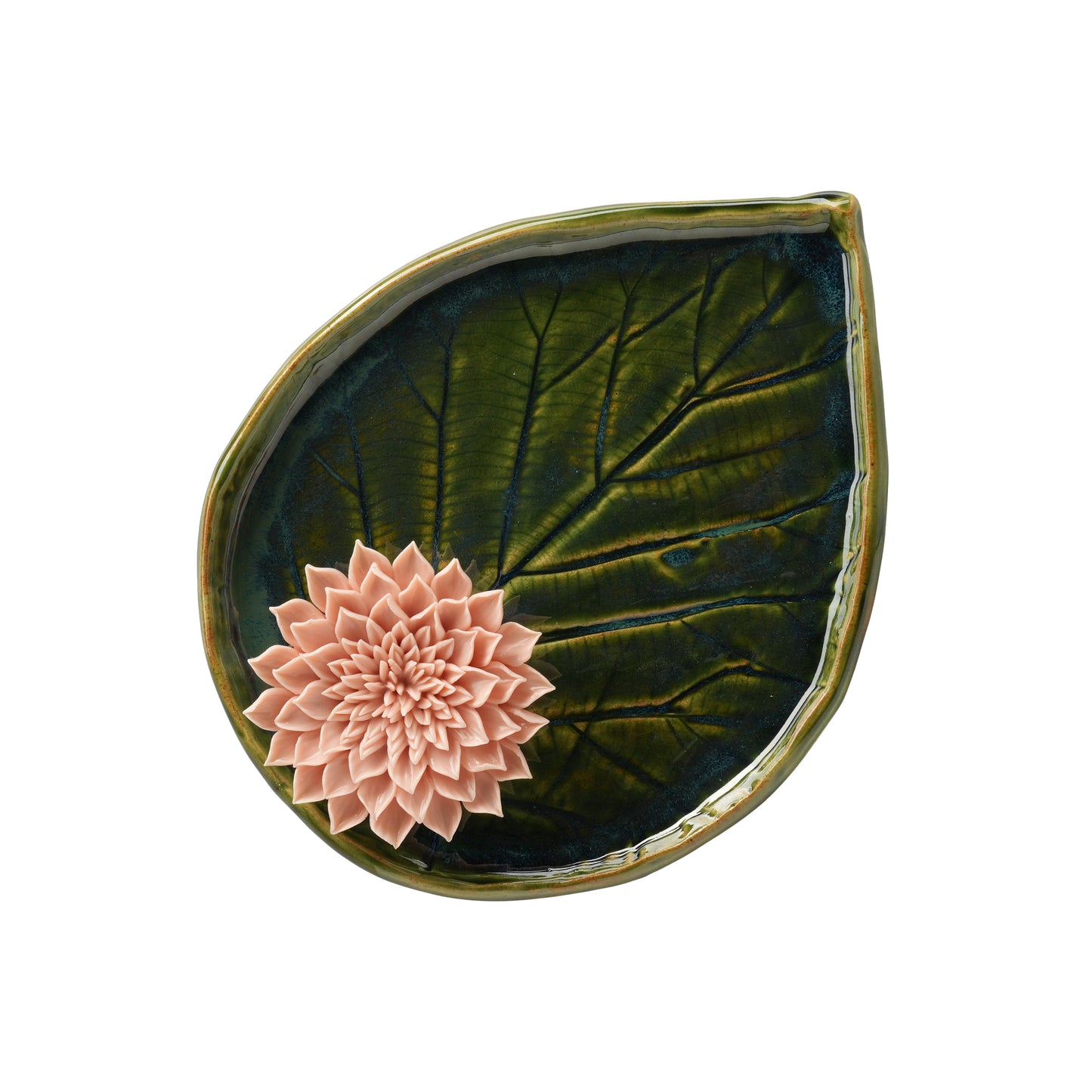 Dahlia Leaf Plate