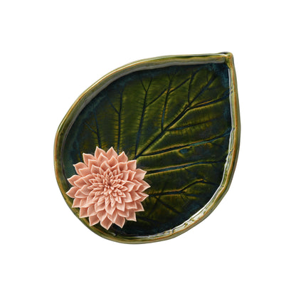 Dahlia Leaf Plate