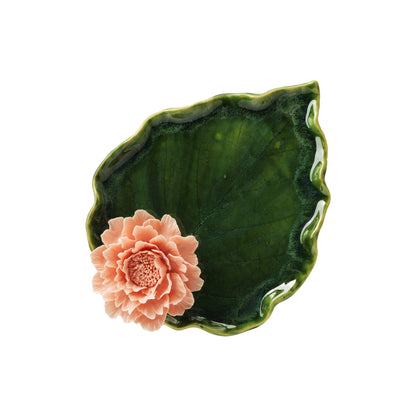 Peony Leaf Plate