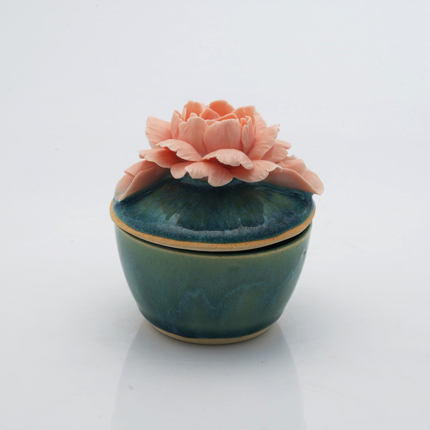 Gardenia Flower Candle Jar