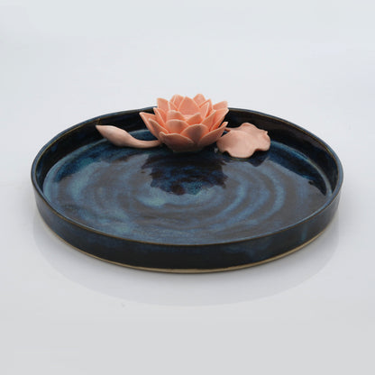 Lotus Flower Pooja Thali