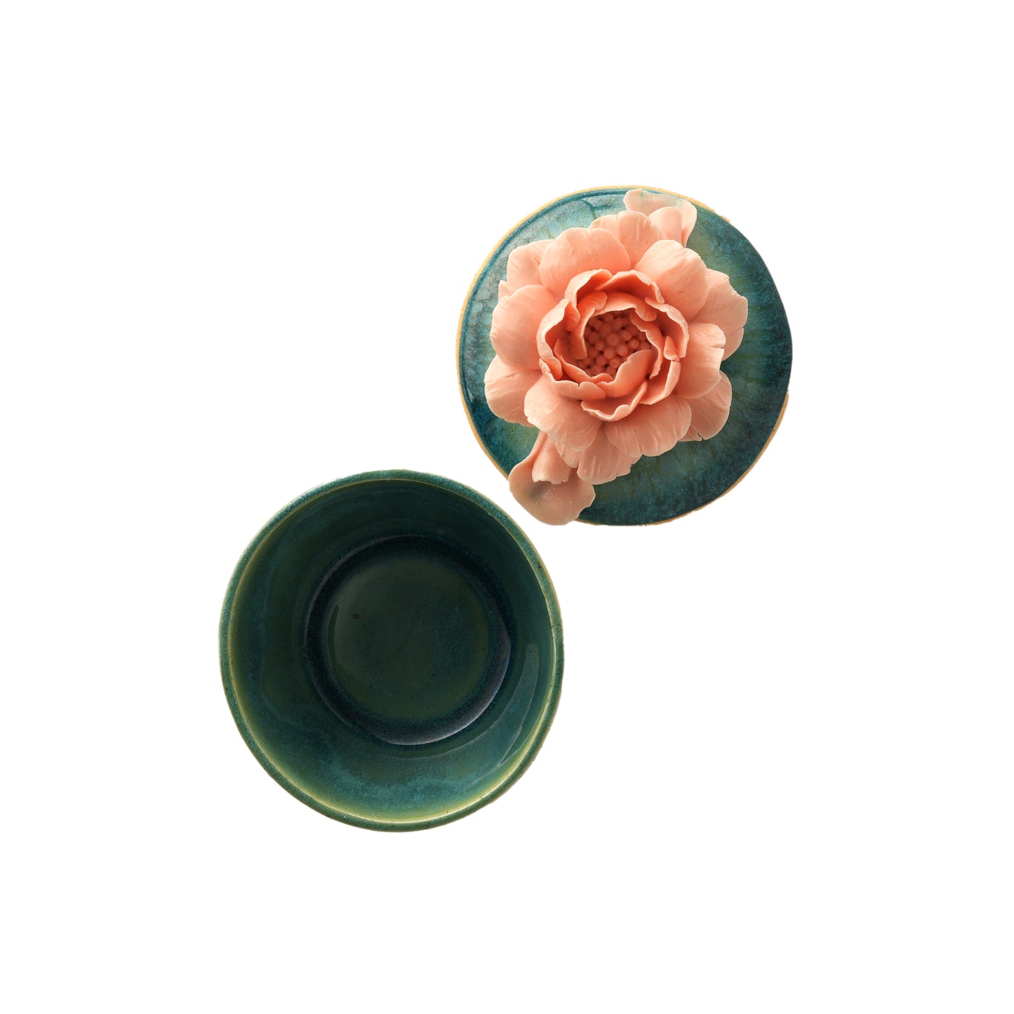 Gardenia Flower Candle Jar