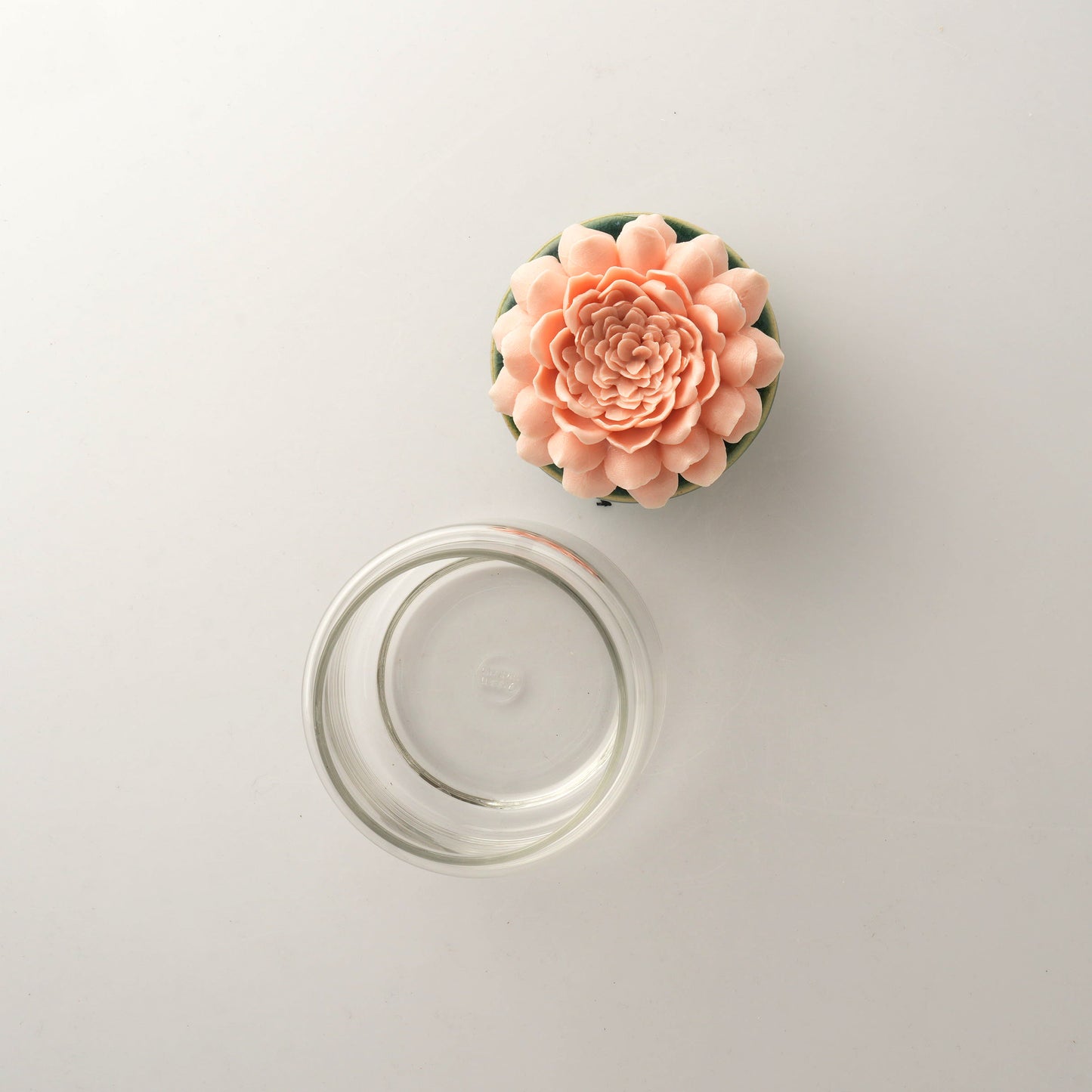 Gardenia Glass Candle Jar