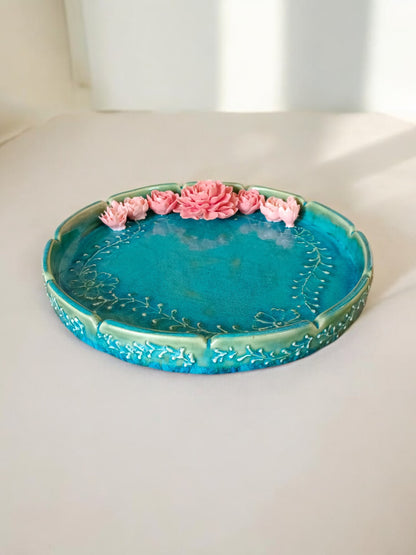 Peony Platter
