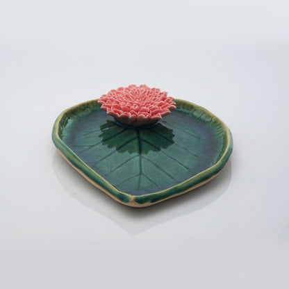Dahlia Leaf Plate