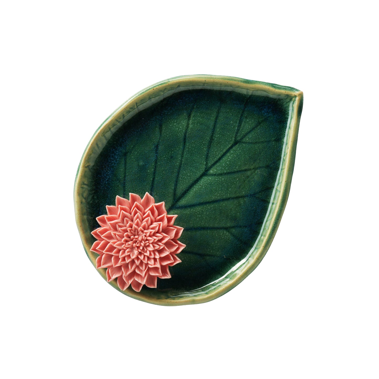 Dahlia Leaf Plate