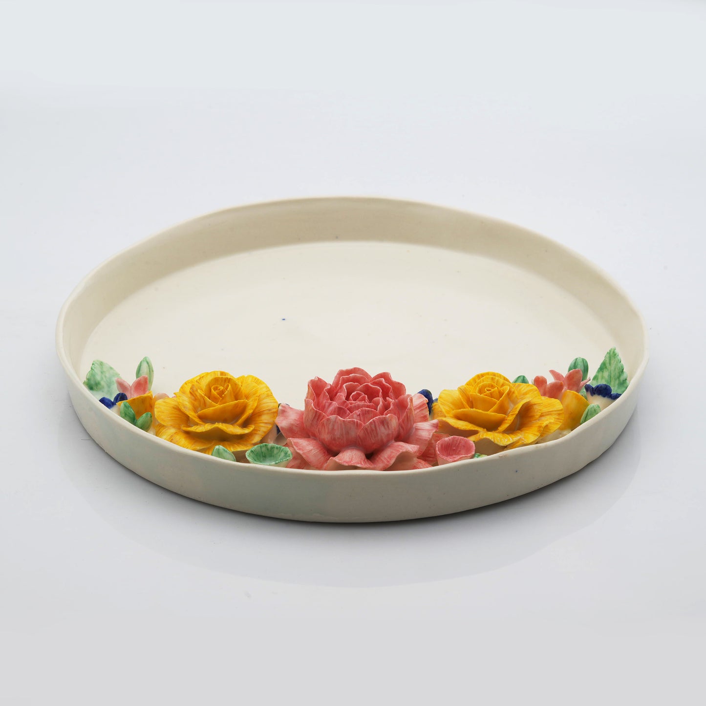 Mix Flower Pooja Thali