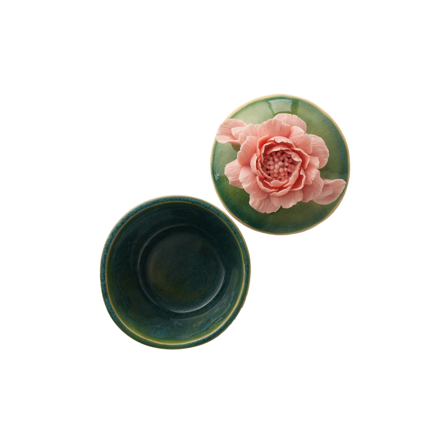Gardenia Flower Candle Jar