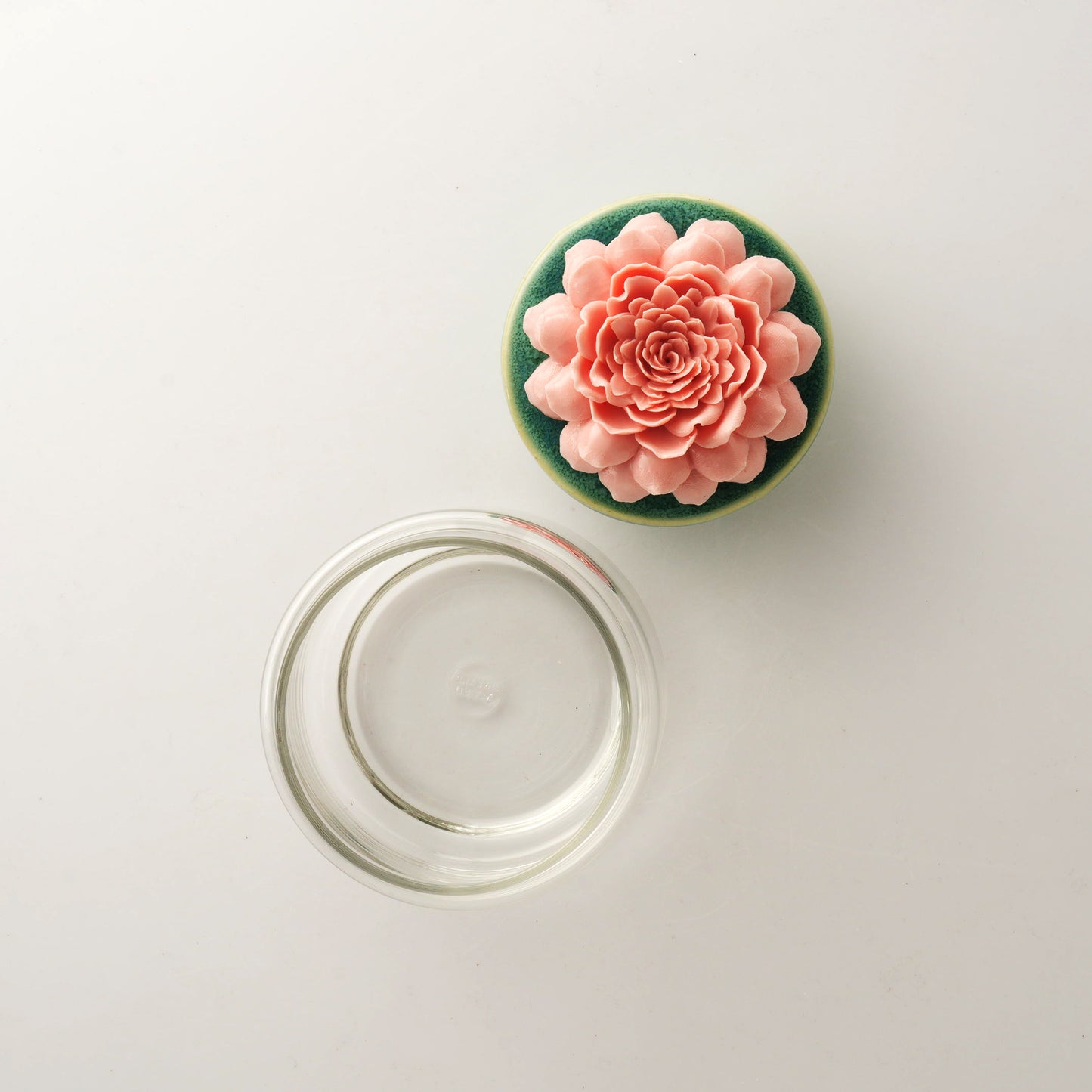 Gardenia Glass Candle Jar