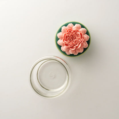 Gardenia Glass Candle Jar