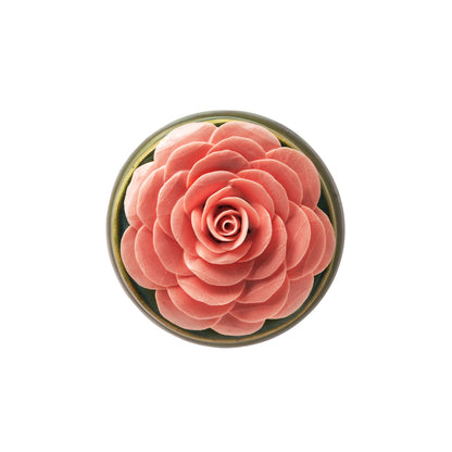 Rose Flower Candle Jar