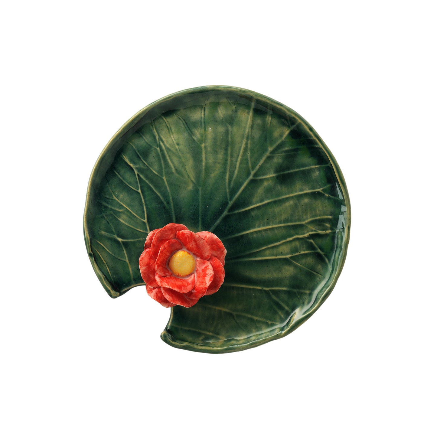 Poppy Flowers Pooja Thali