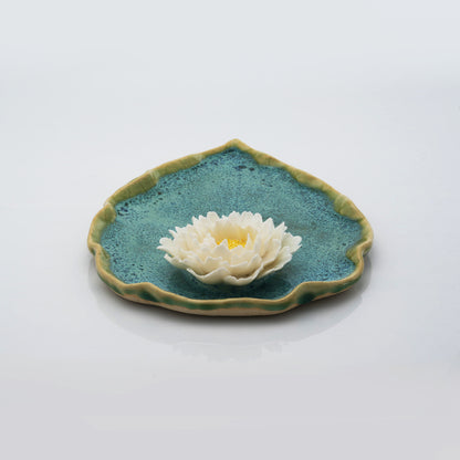 Peony Leaf Plate