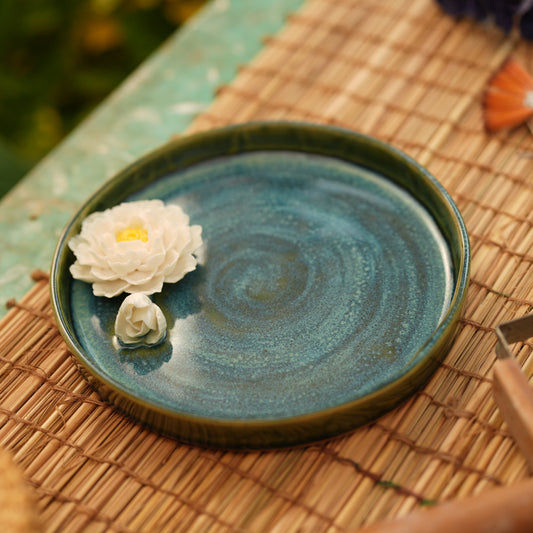 Peony Pooja Thali