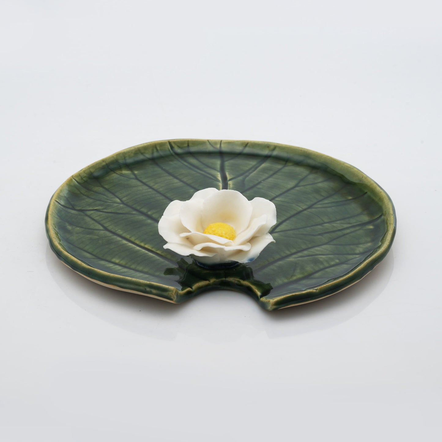 Poppy Flowers Pooja Thali