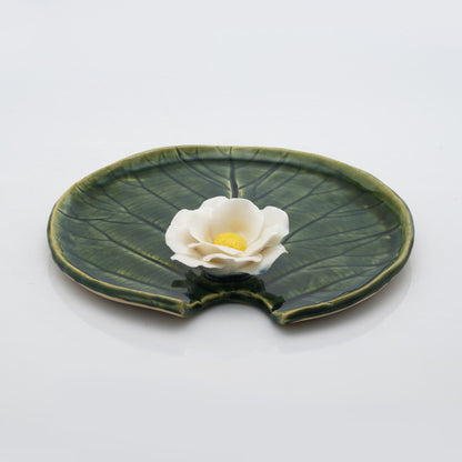 Poppy Flowers Pooja Thali