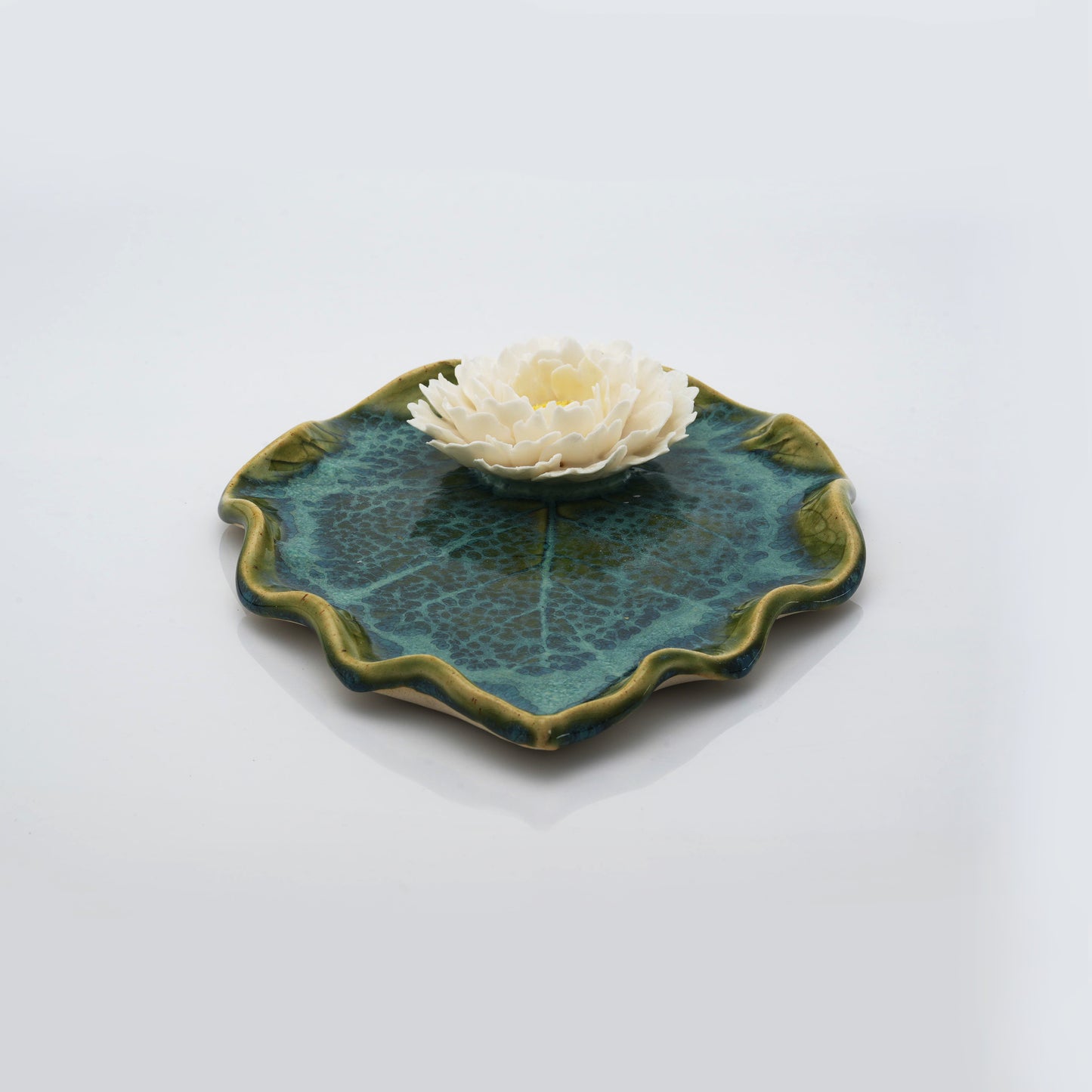 Peony Leaf Plate