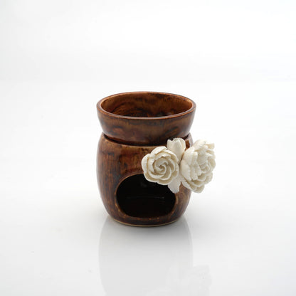 Floral Ceramic Oil Diffuser
