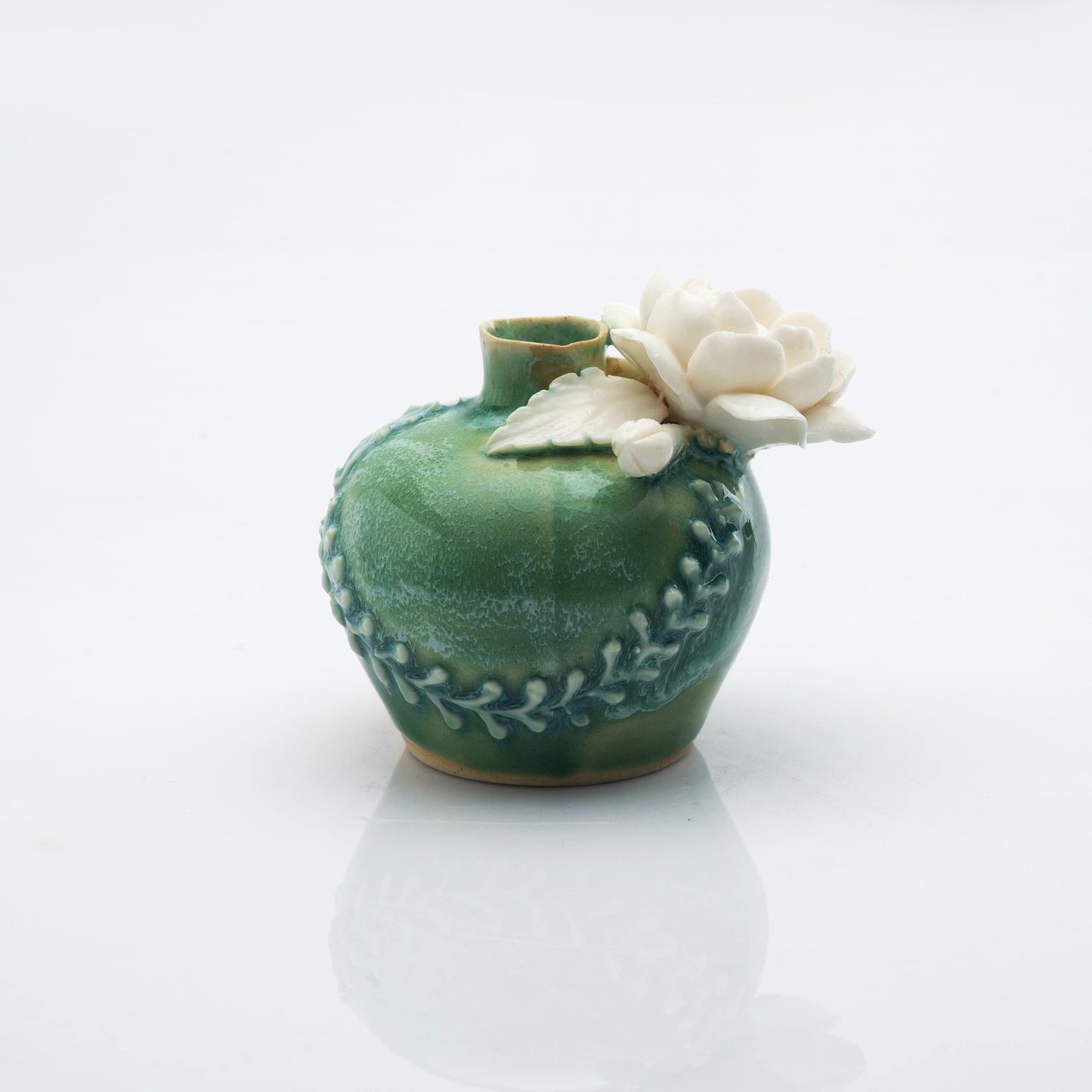 Floral Oil Bottle