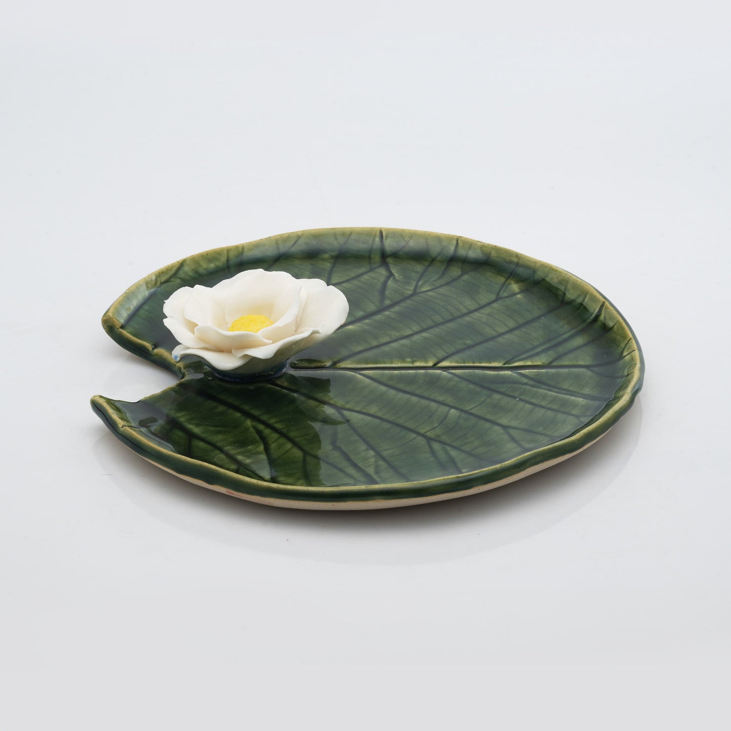 Poppy Flowers Pooja Thali