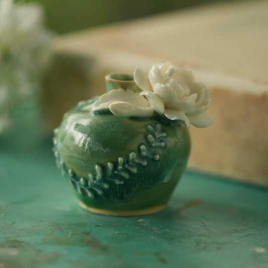 Floral Oil Bottle