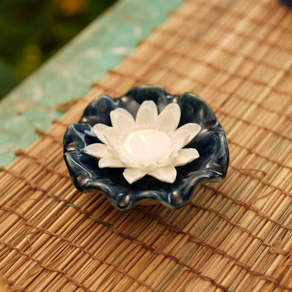 Lotus Tea Light Candle Holder