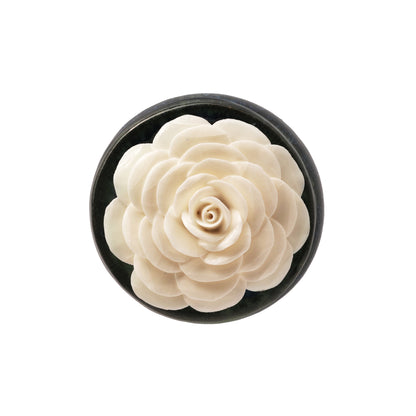 Rose Flower Candle Jar
