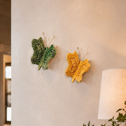 Textured Butterfly Wall Art (Single Piece)