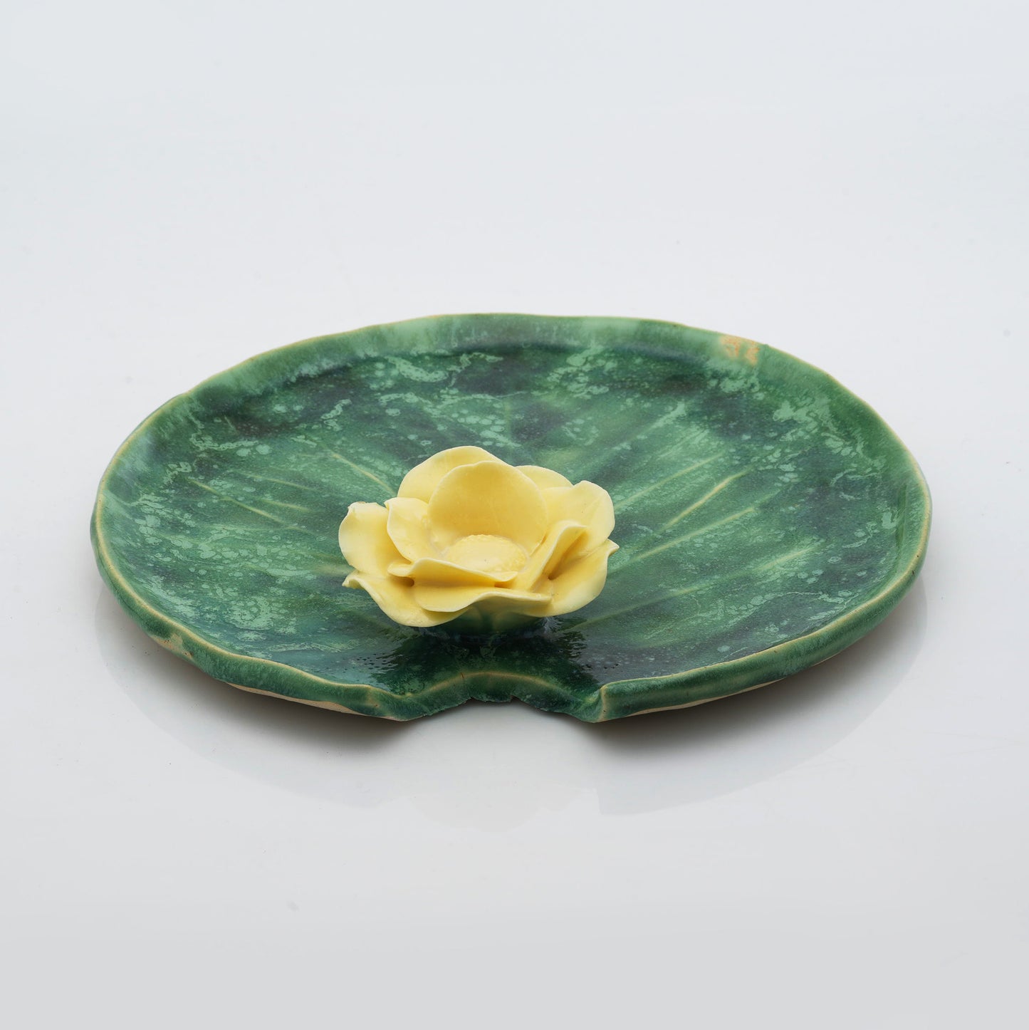 Poppy Flowers Pooja Thali