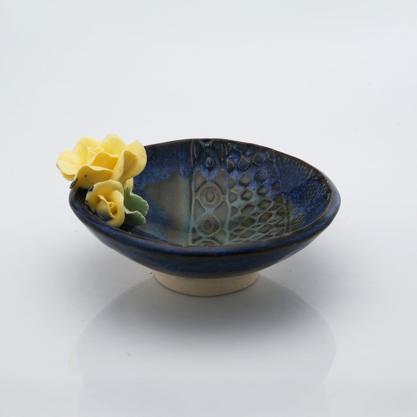 Rose Flower Crystal & Oil Holder