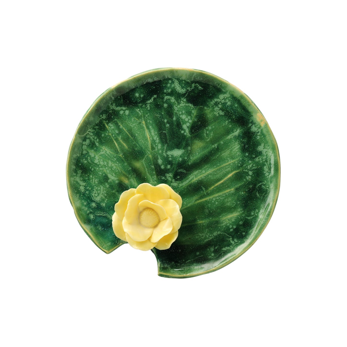 Poppy Flowers Pooja Thali