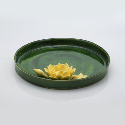 Lotus Flower Pooja Thali