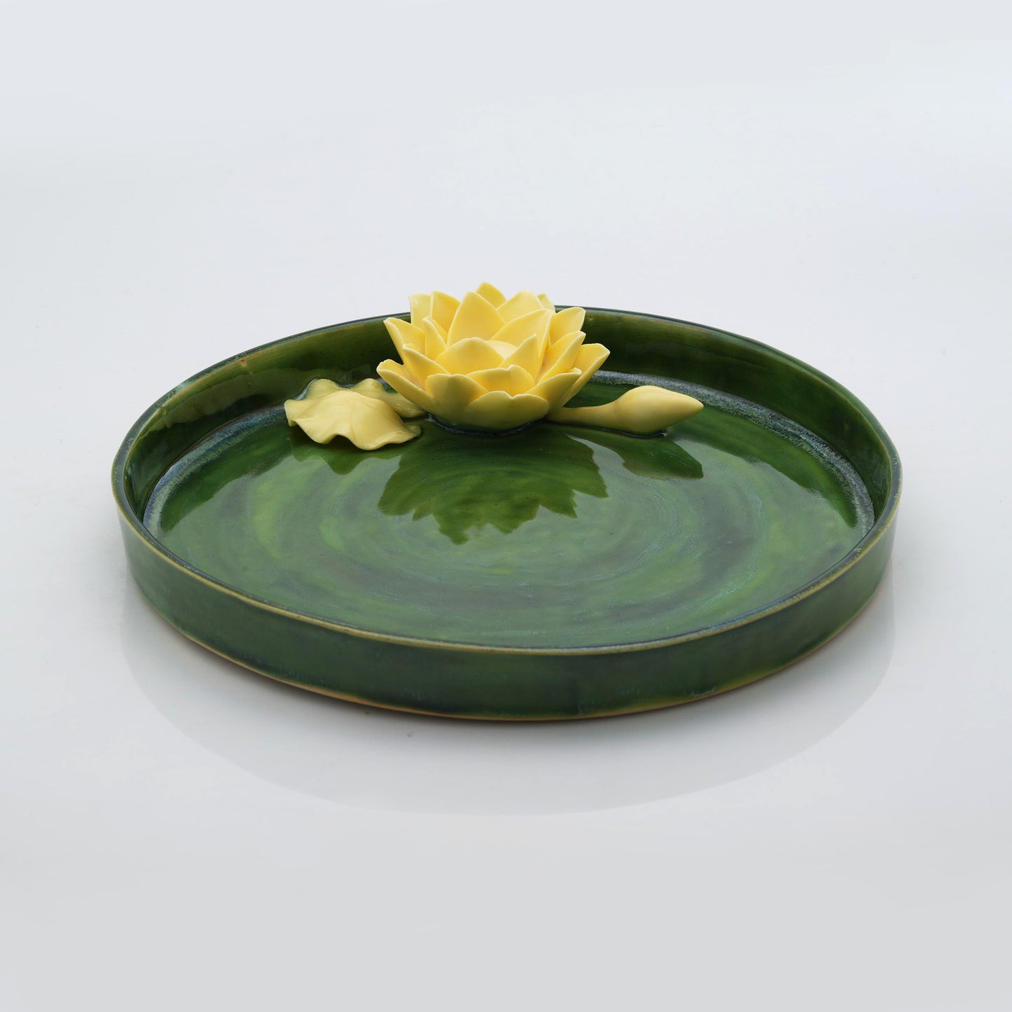 Lotus Flower Pooja Thali