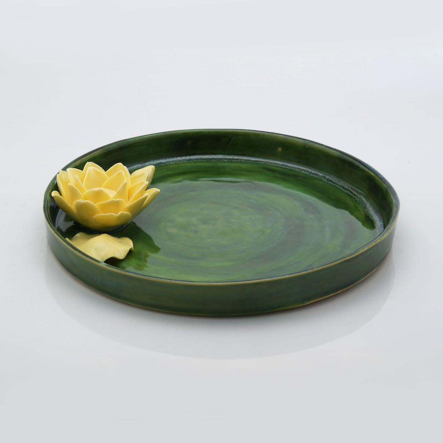 Lotus Flower Pooja Thali