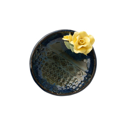 Rose Flower Crystal & Oil Holder