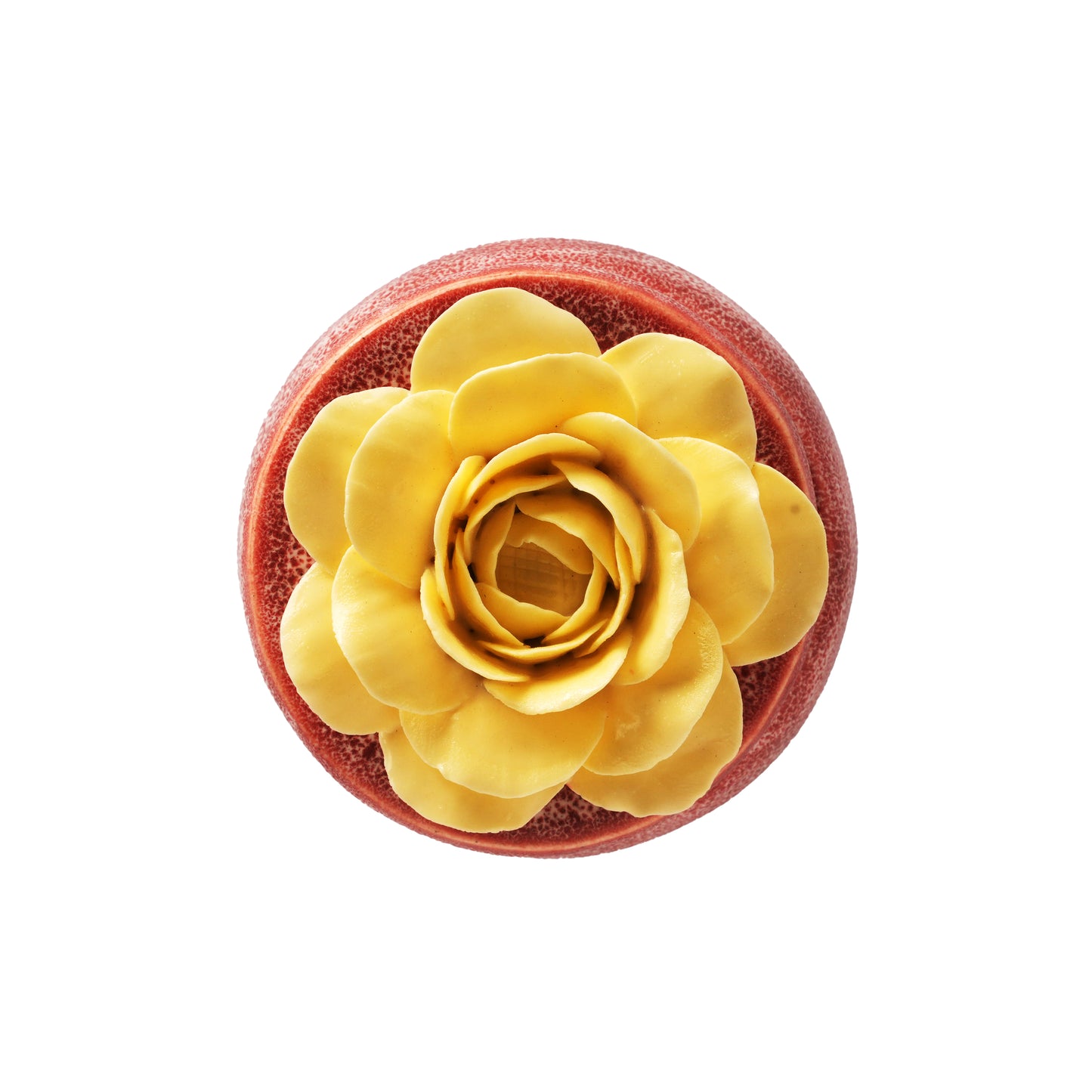 Rose Flower Candle Jar